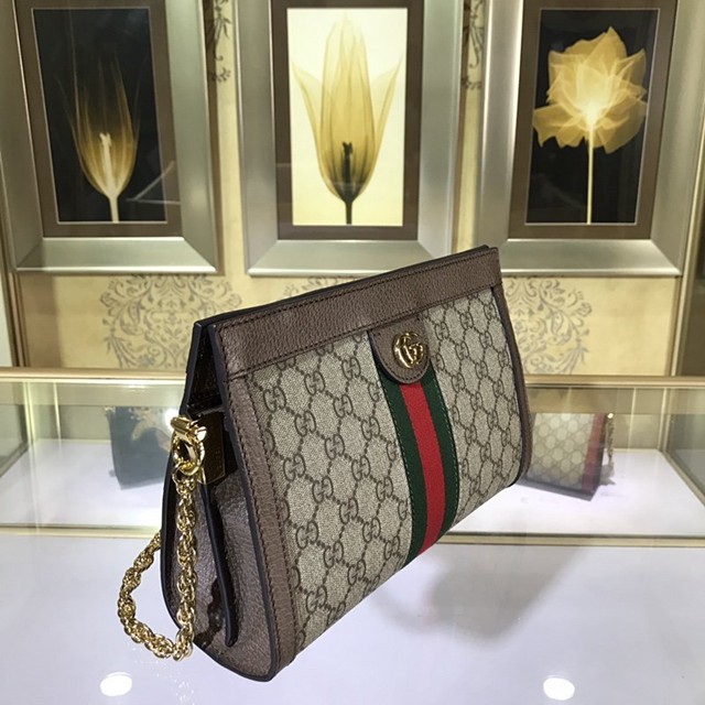 Gucci經典款女包 503877 古馳Supreme Ophidia系列 Gucci小號GG肩背包  gqy1868